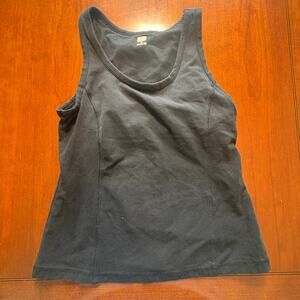 SJB Performance Black Tank w/Built in Bra Size Medium